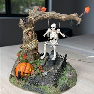 Halloween Skeleton Swing Decor
